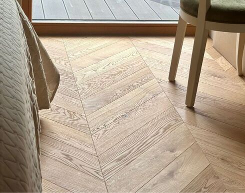 Classic Chevron Parquet in Interior Design